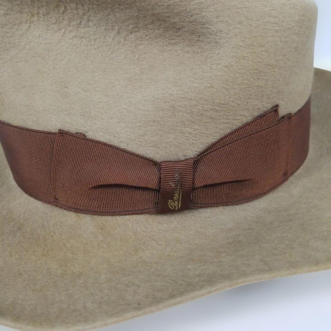 Borsalino ボルサリーノ　ハット　ベージュ　58