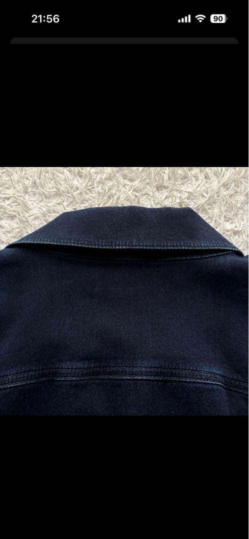 イタリア製★ DIESEL ジョグジーンズ トラッカージャケット 青 Lサイズ