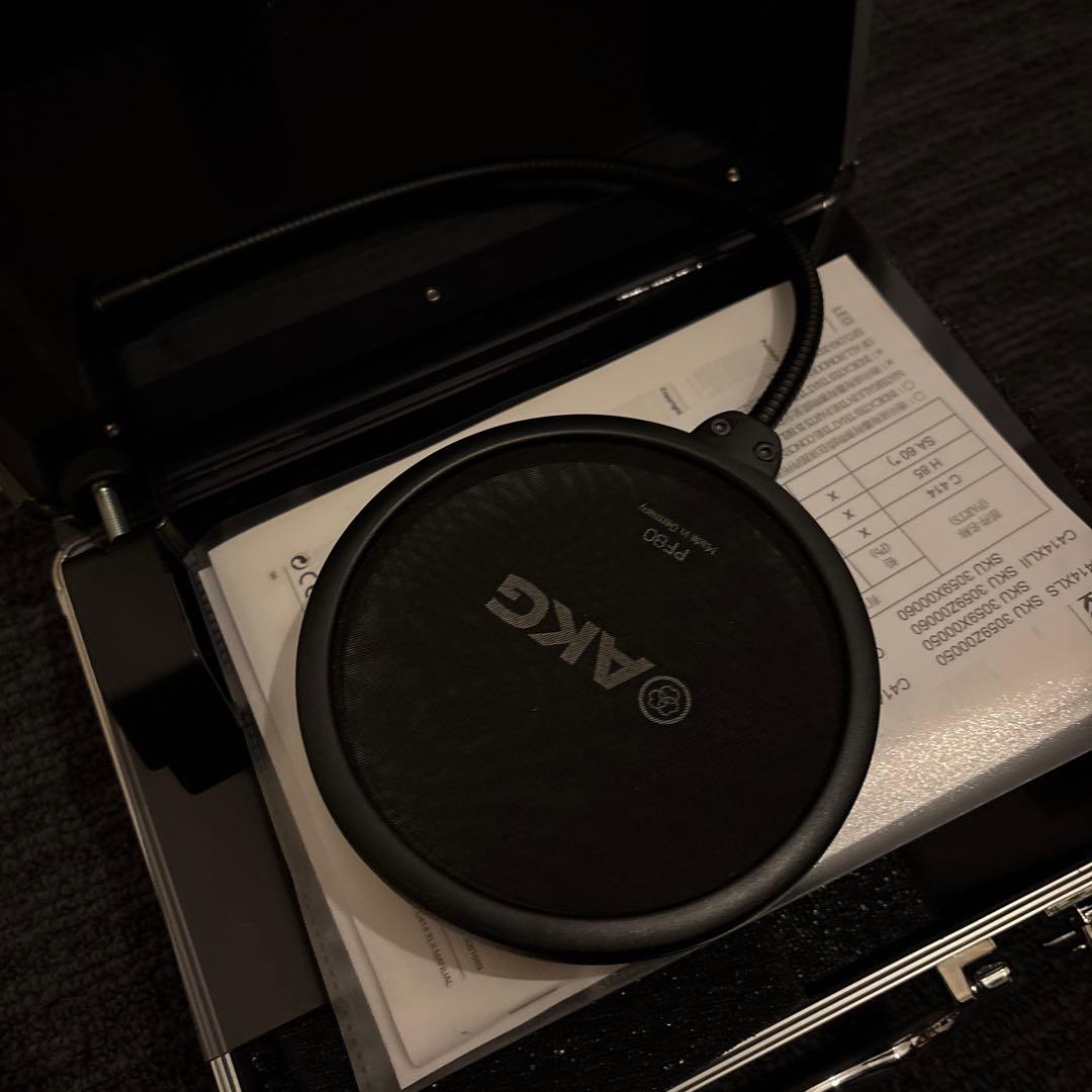 チ*読様 美品 AKG C414 XLⅡコンデンサーマイク