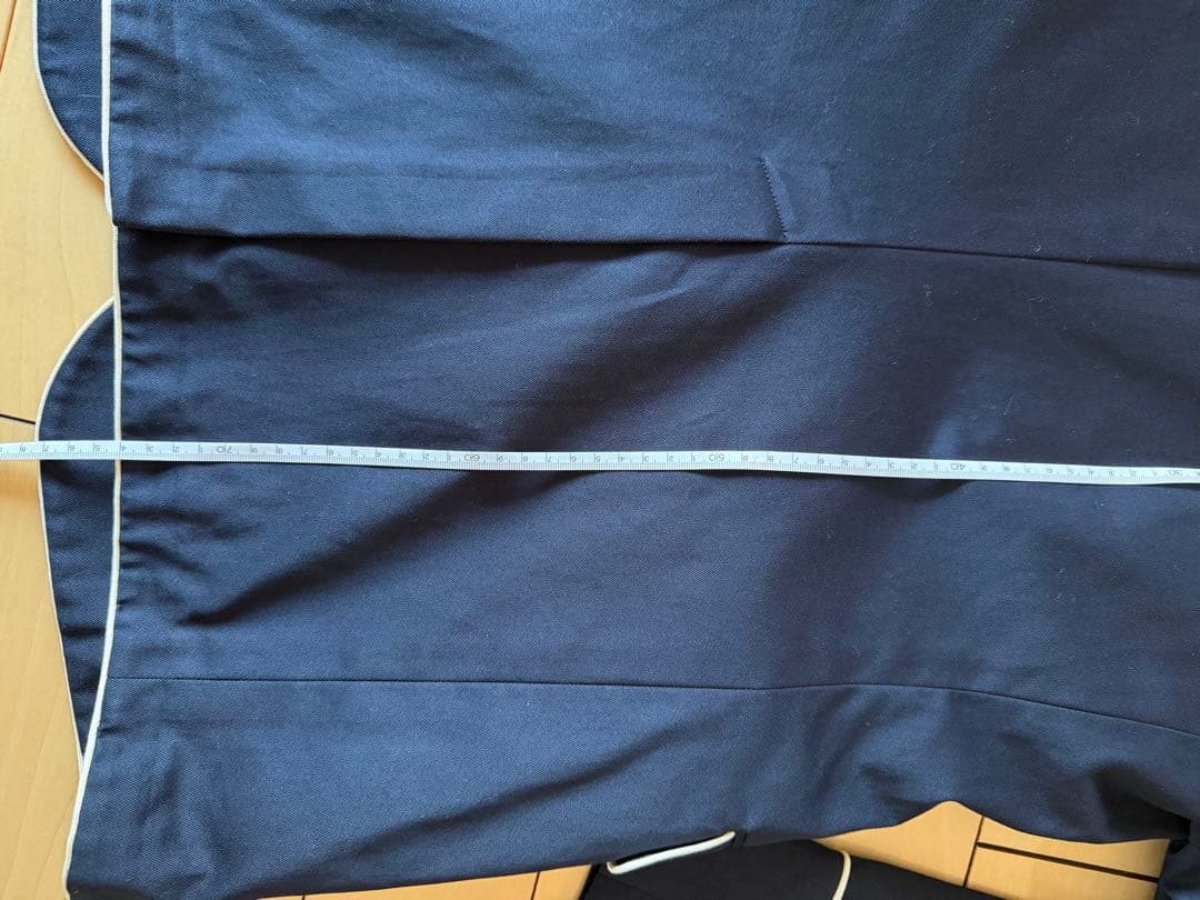 GUCCI ネイビー トリム付きジャケット 新品タグ付き