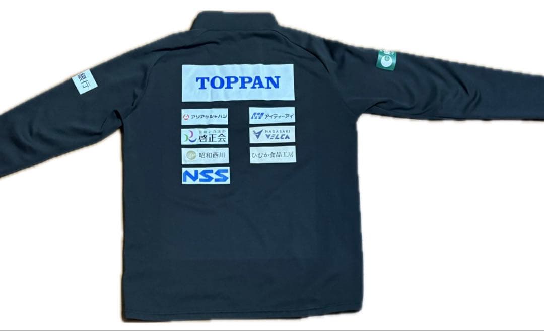 vファーレン長崎ハーフジップ