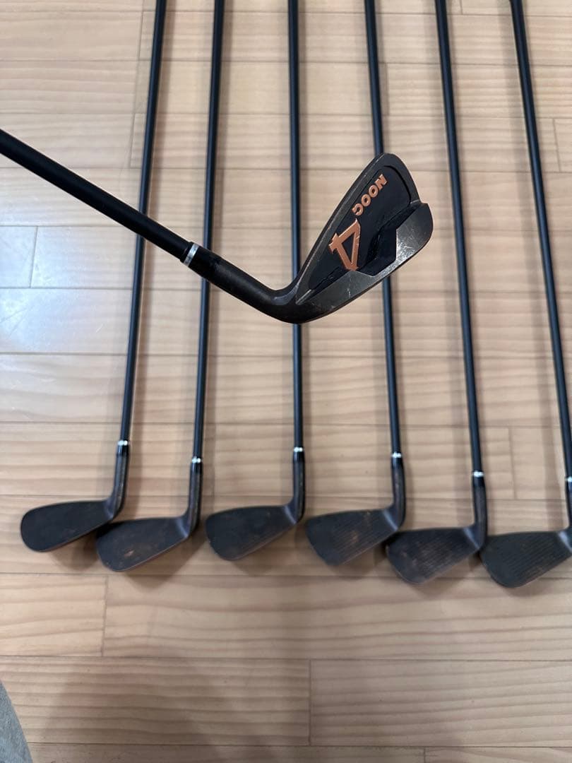 NOOG ノーグ アイアンセット ワンレングス 7本セット i4〜i9 PW