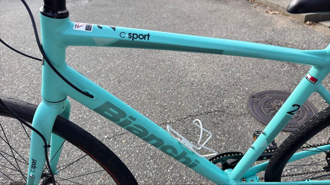 美車　BIANCHI ビアンキ C-SPORT2 DISC　クロスバイク170〜