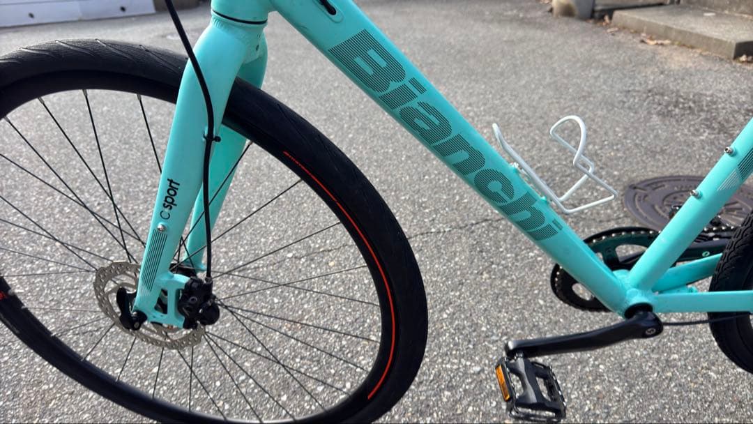美車　BIANCHI ビアンキ C-SPORT2 DISC　クロスバイク170〜