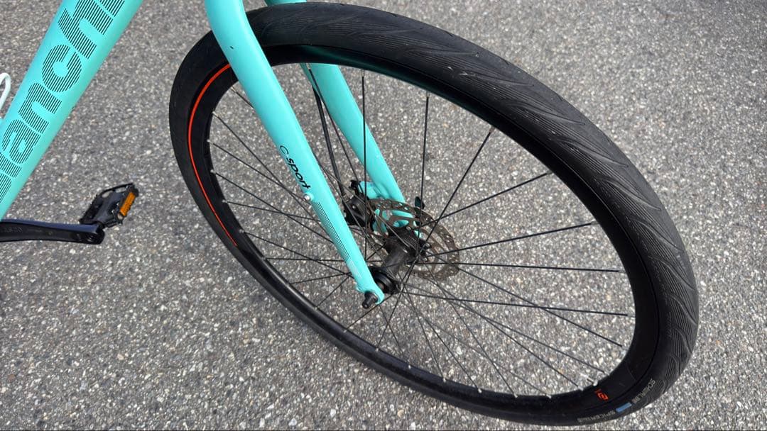 美車　BIANCHI ビアンキ C-SPORT2 DISC　クロスバイク170〜