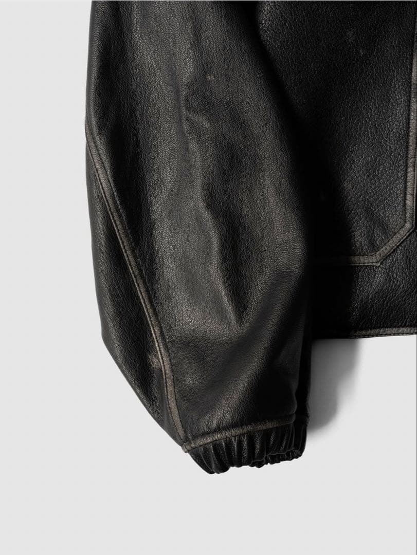 barbell object x Attic 別注 ゴートレザーカバーオール