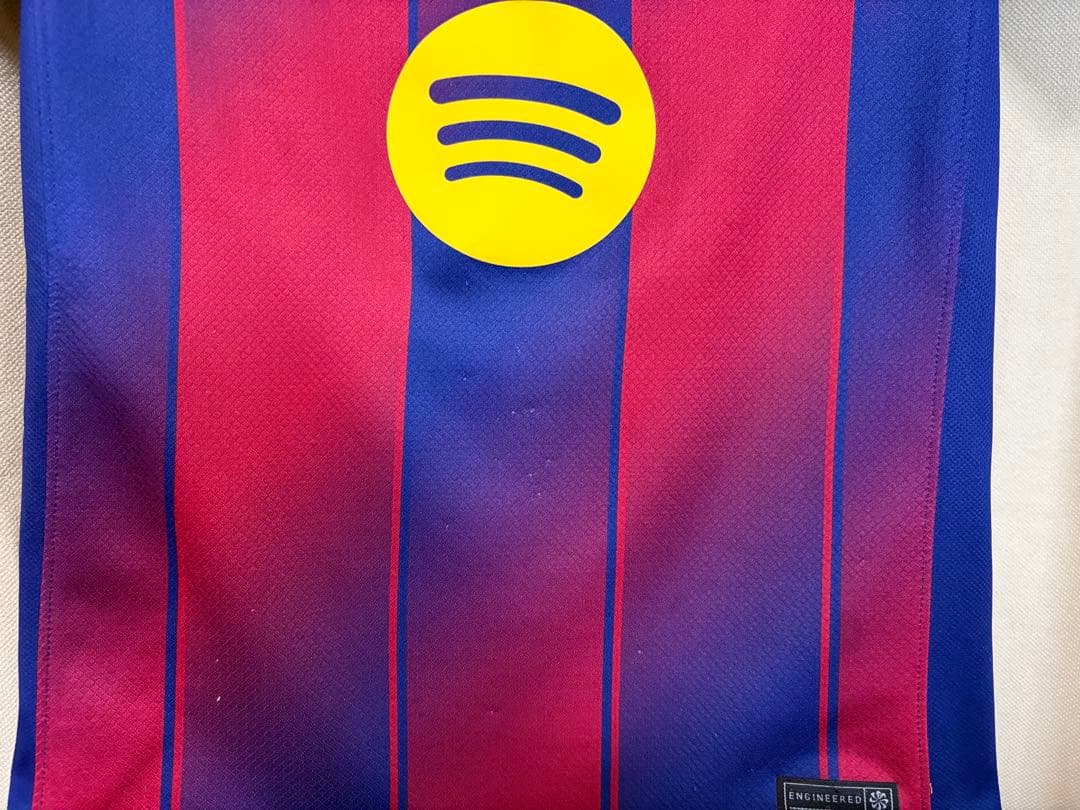 【2万円/子供用/正規店購入】ヤマル ユニフォーム バルセロナ25-26 140