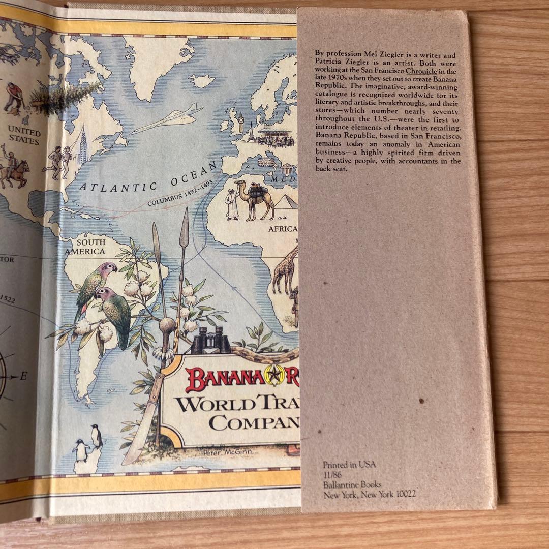 バナナリパブリック・本 カタログ(洋書) 1986年