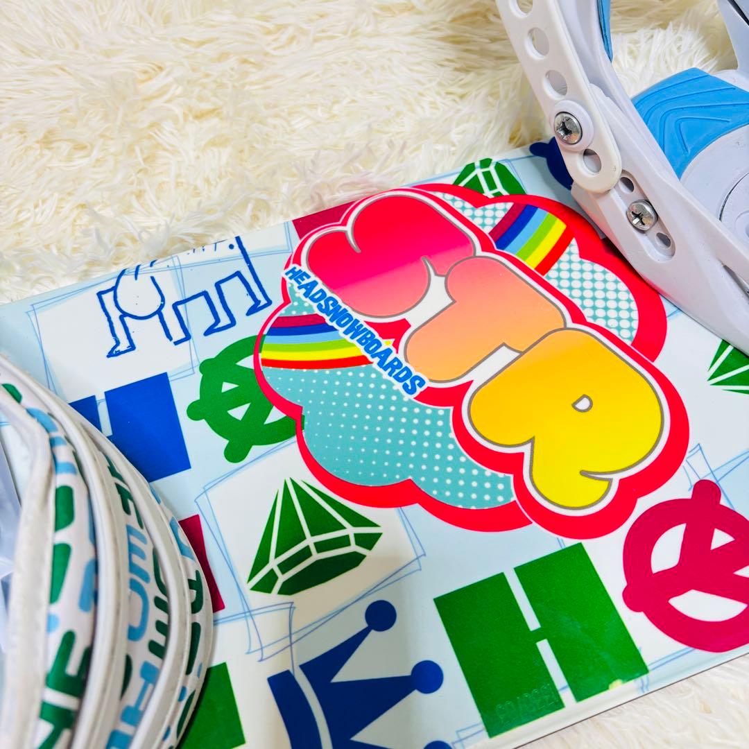 キッズ　スノーボード　HEAD STR 120 ビンディングセット