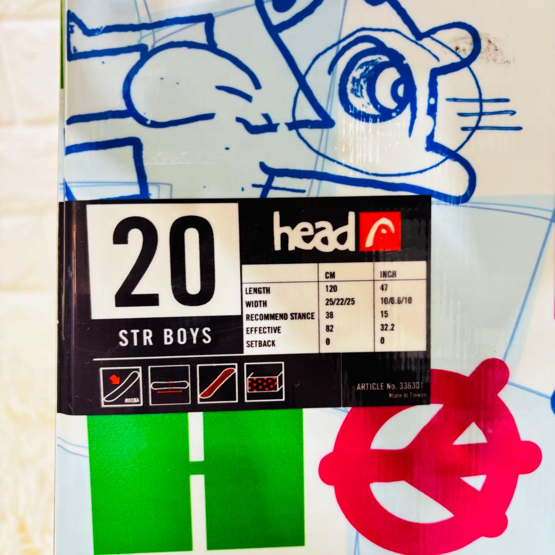 キッズ　スノーボード　HEAD STR 120 ビンディングセット