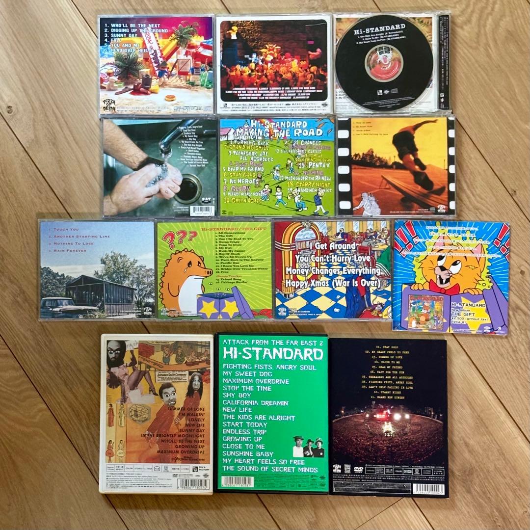 HI-STANDARD CD・DVDセット ハイスタ