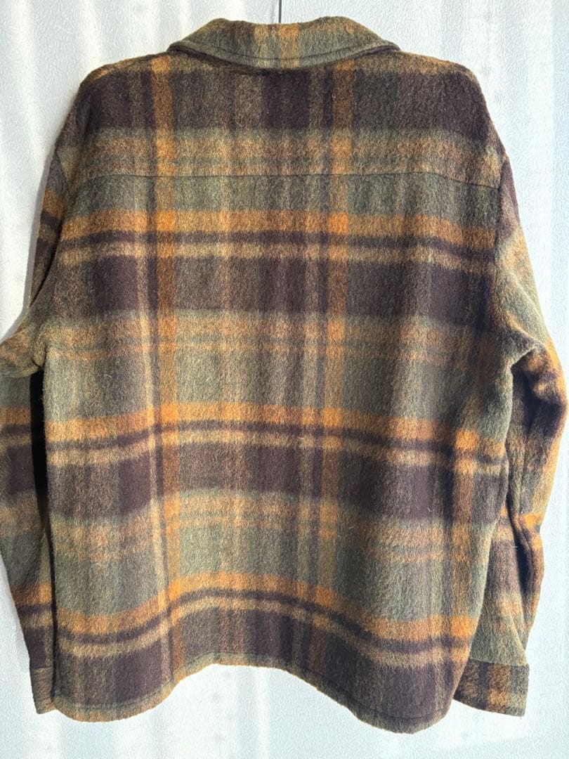 60S William Barryウールプルオーバーシャツ