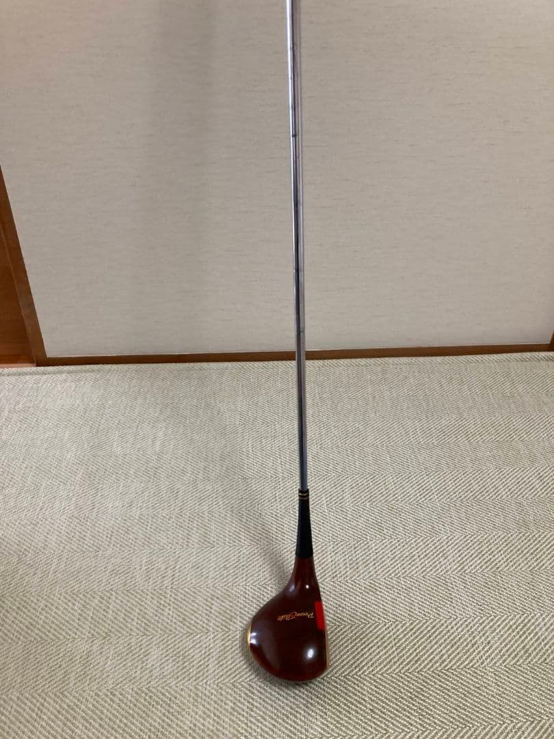 ミズノ&パワービルト パーシモン ウッド4本/ミズノ アイアン9本/レンジケース