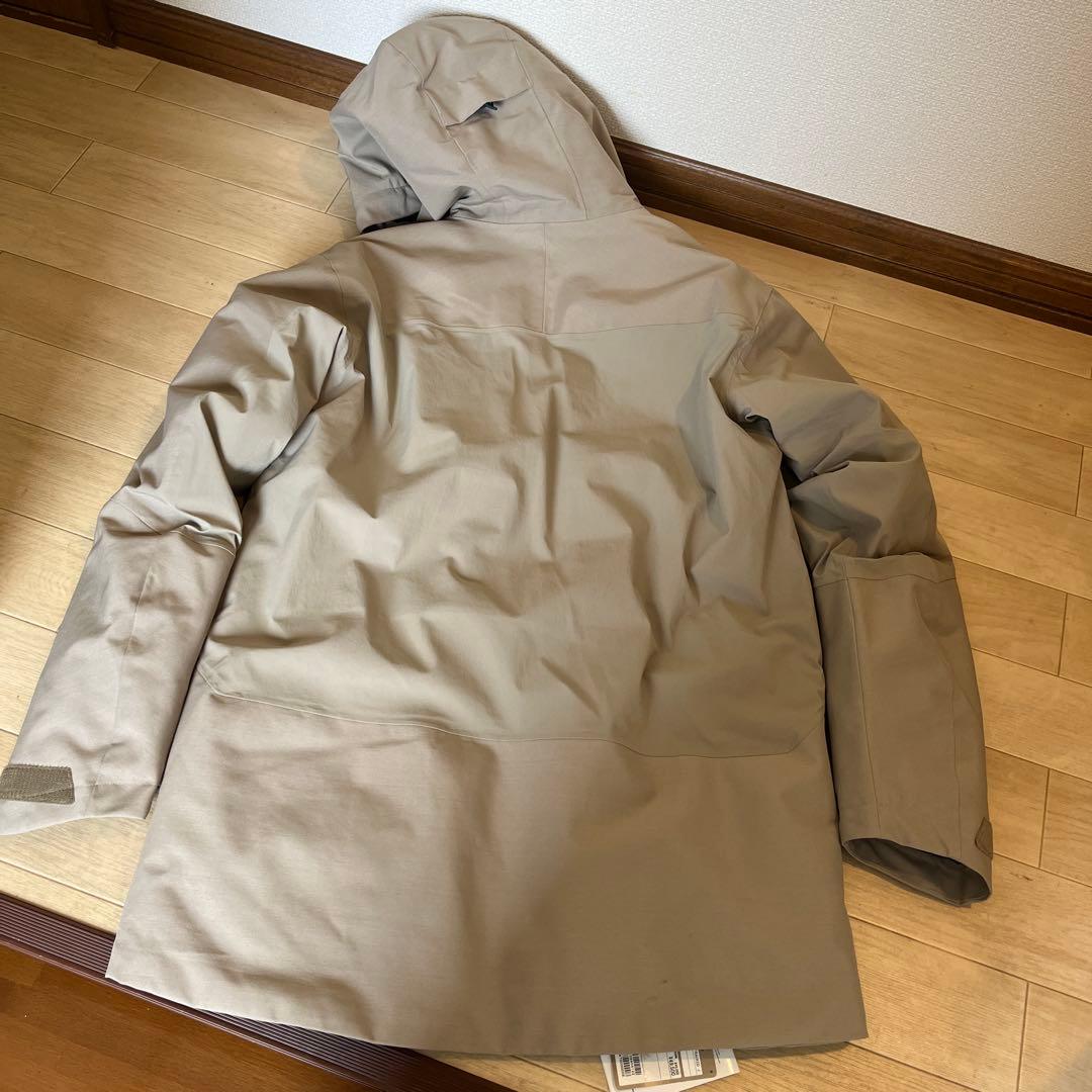 SALOMON スキーウェア ベージュ フード付き