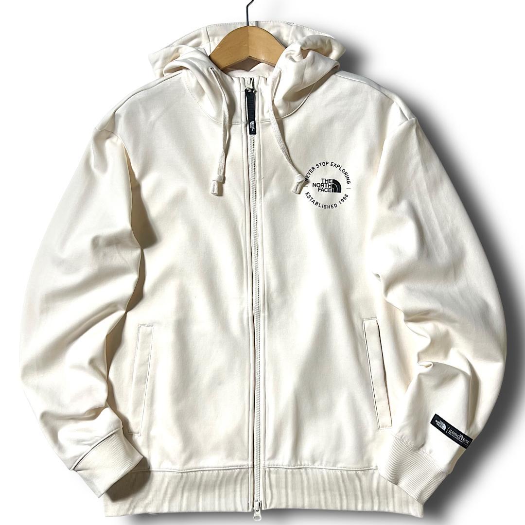 新品 ノースフェイス シードテックトレーニングジャケット L クリーム系