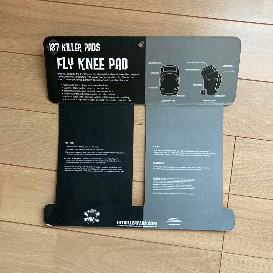 【新品】187 KILLER PADS 膝&肘　サイズXL（大人用）