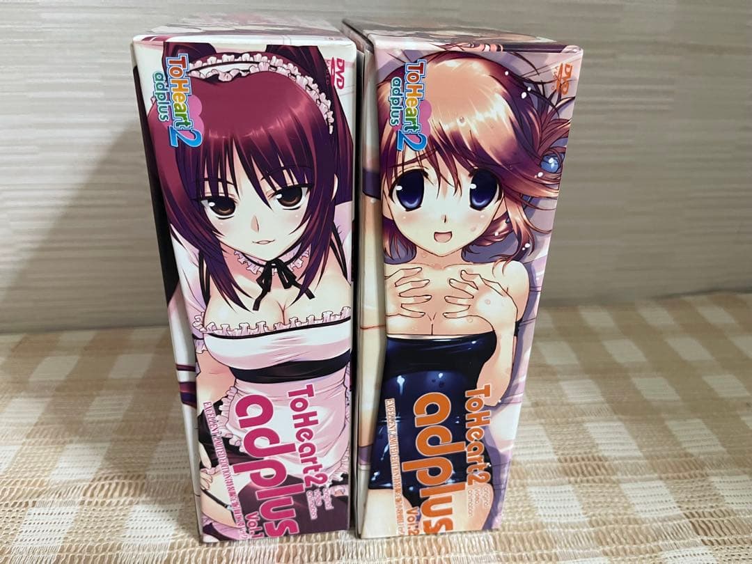 OVA ToHeart2 adplus 特装版全2巻セットDVD 抱き枕カバー付