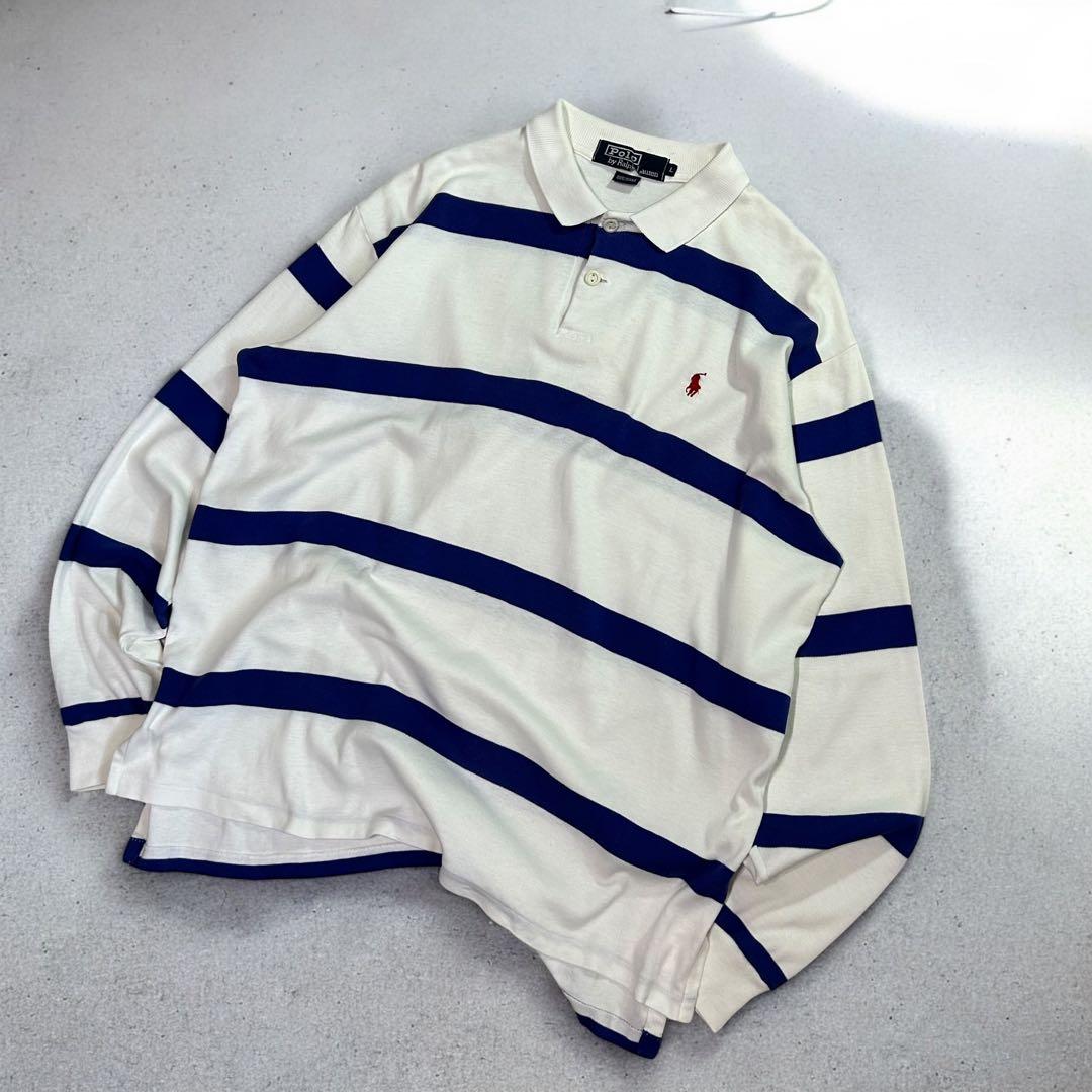 90s Polo Ralph Lauren USA製 Boarder Polo