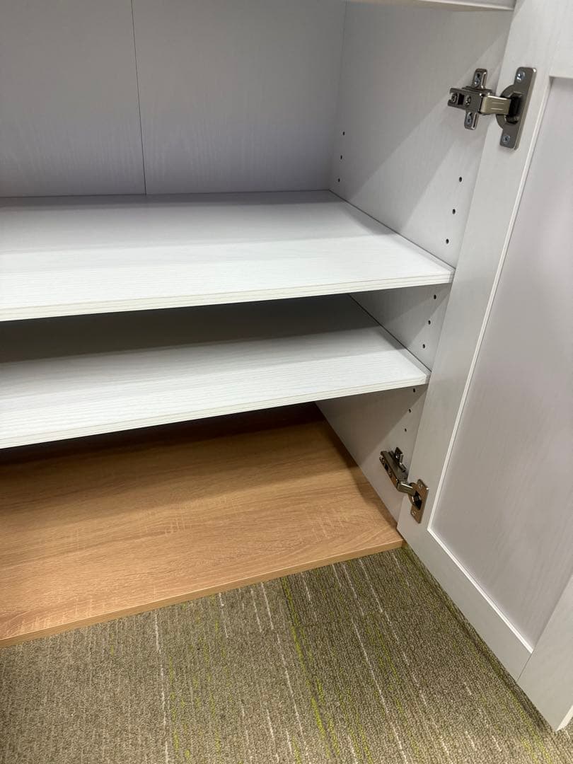 【超美品】ナフコ セリカシリーズ キャビネット　食器棚60HD 60Gセット