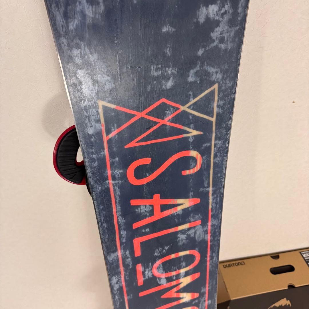 SALOMON PULSE 152cmスノーボードセット