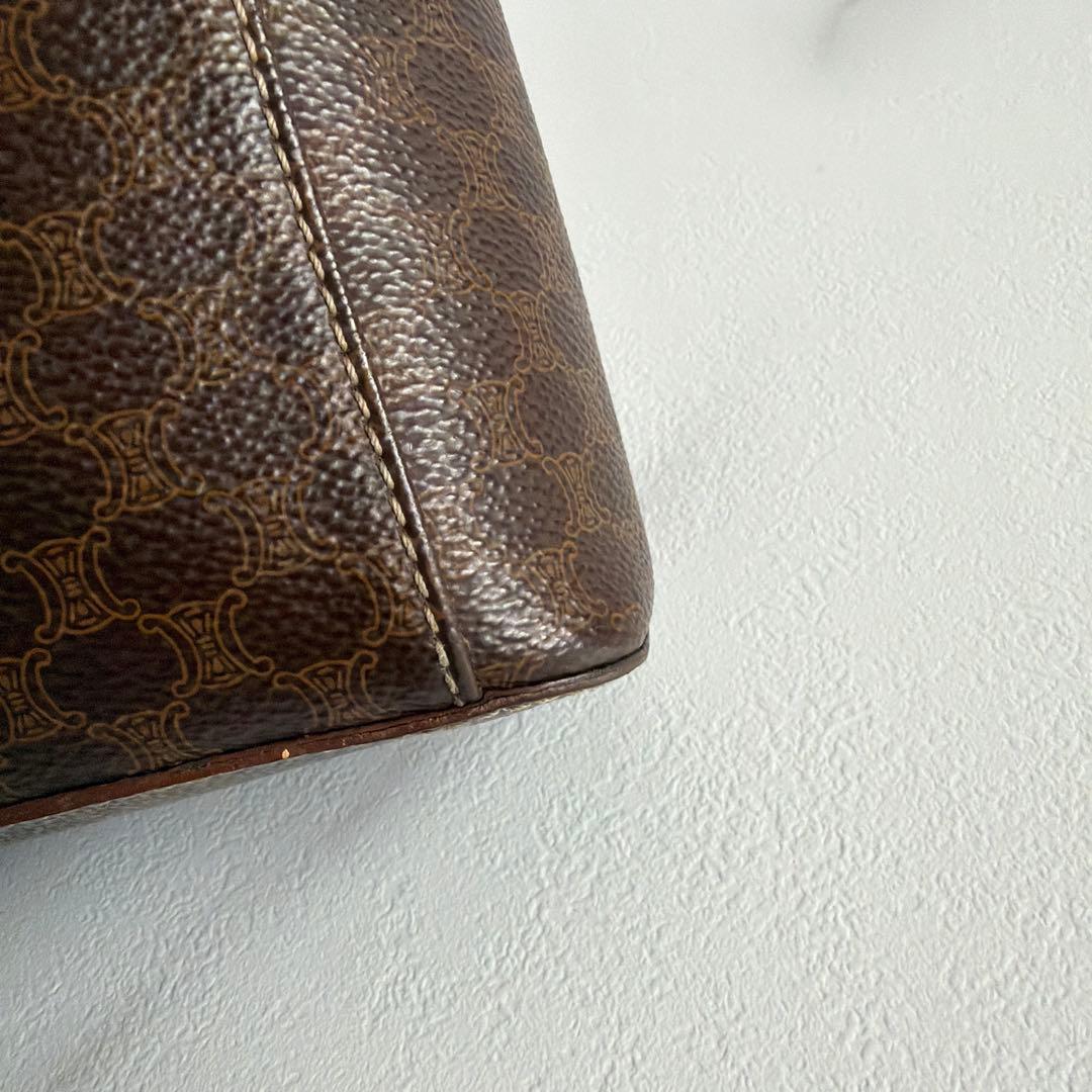 希少 vintage CELINE セリーヌ バニティ バッグ トリオンフ