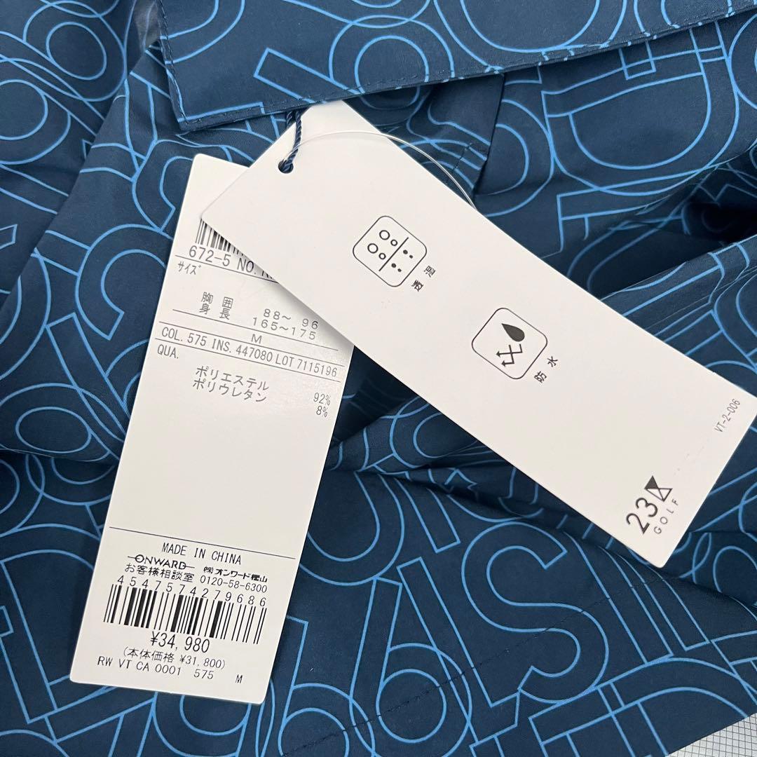 【新品】現行　23区GOLF レインウェア　セットアップ　メンズ　雨具　M