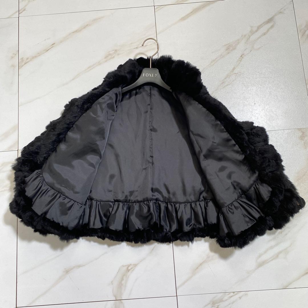 希少♡ヴィンテージ レッキスラビットファーポンチョ 極美品
