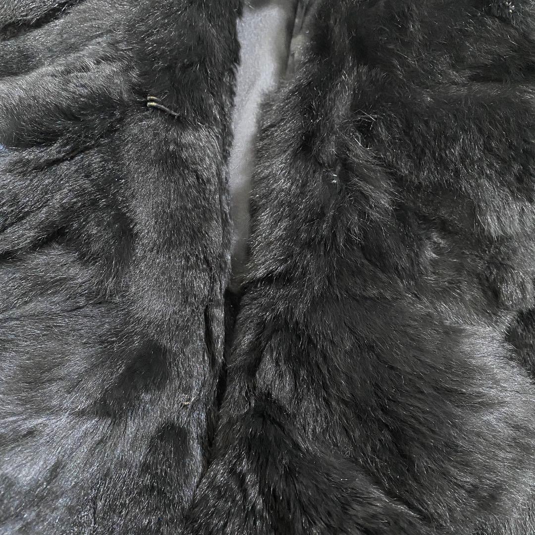 希少♡ヴィンテージ レッキスラビットファーポンチョ 極美品