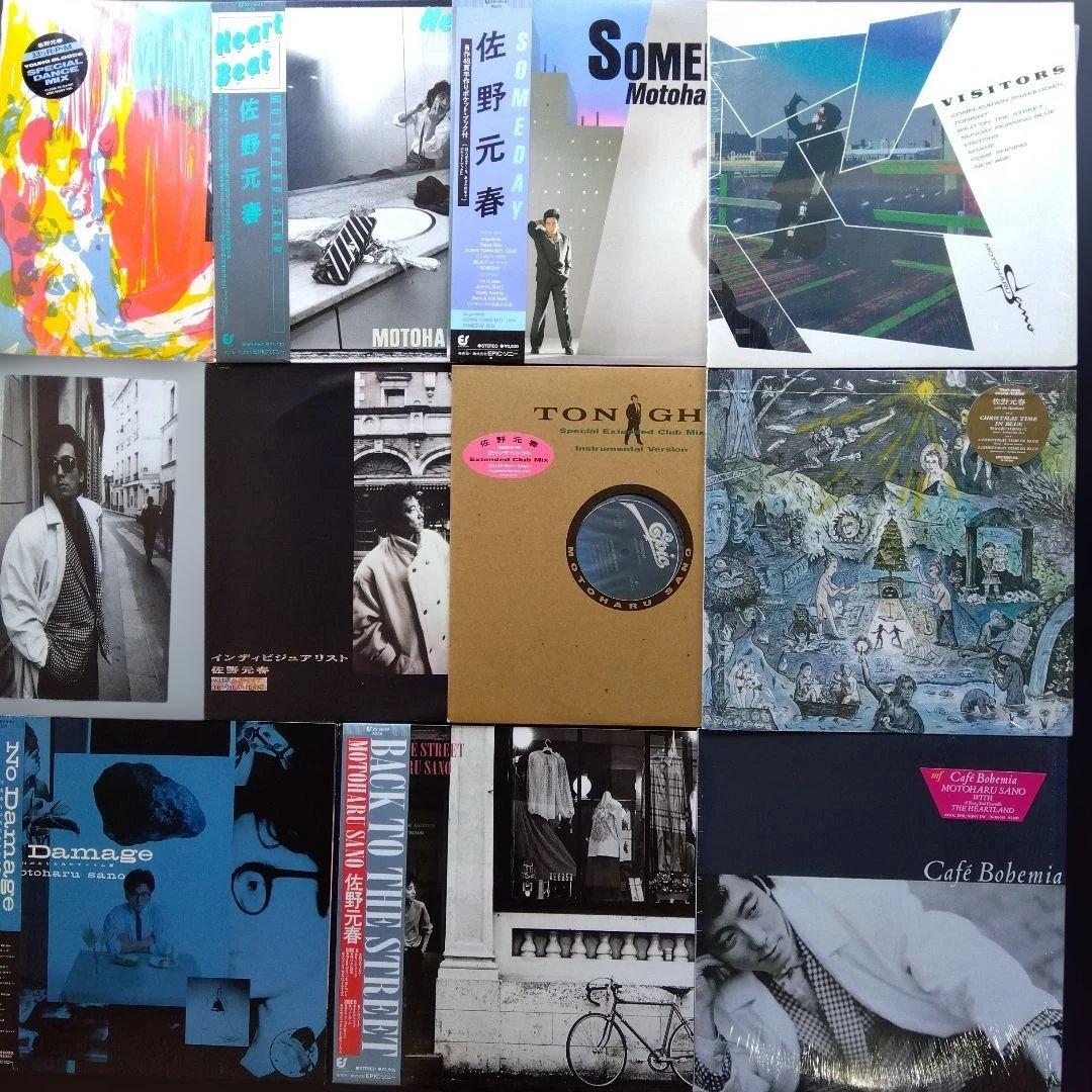 佐野元春LPレコードコレクション11枚