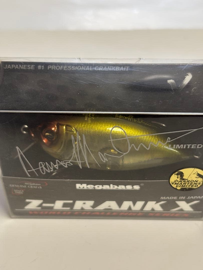 メガバス ZクランクX アーロンマーティンス 廃盤 希少 レア