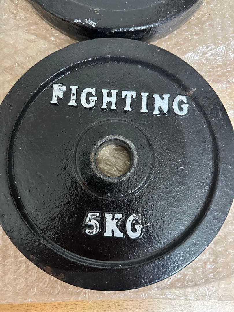 ファイティングロード 5kg 4枚 20kg ダンベル バーベル プレート 追加