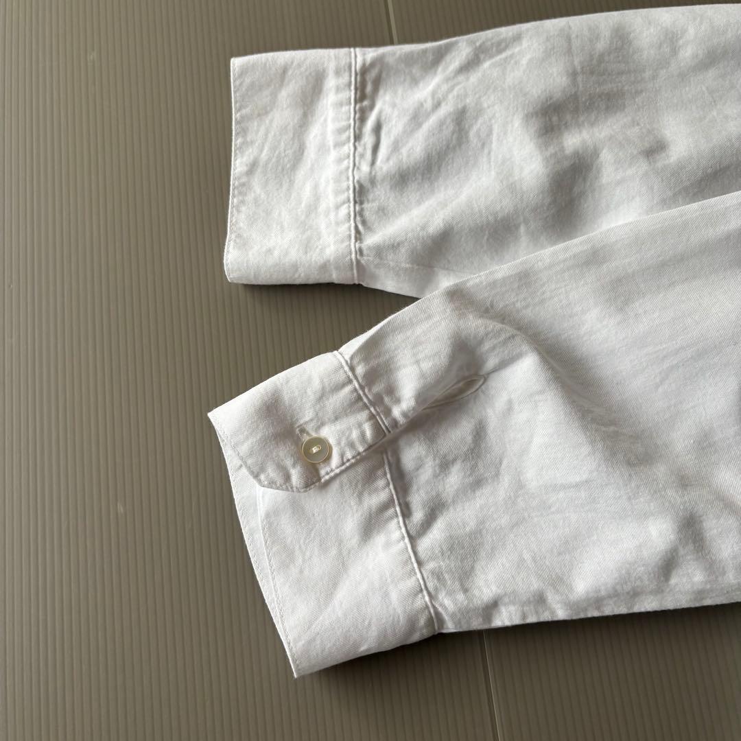 【美品】evam eva コットンタックブラウス　日本製　ゆったり