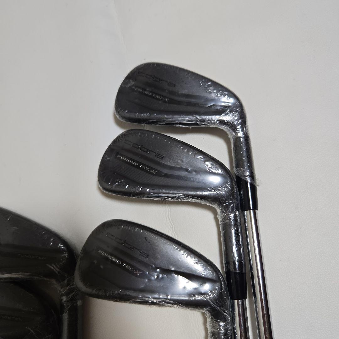 【新品】コブラ KING FORGED TEC X BLACK アイアンセット