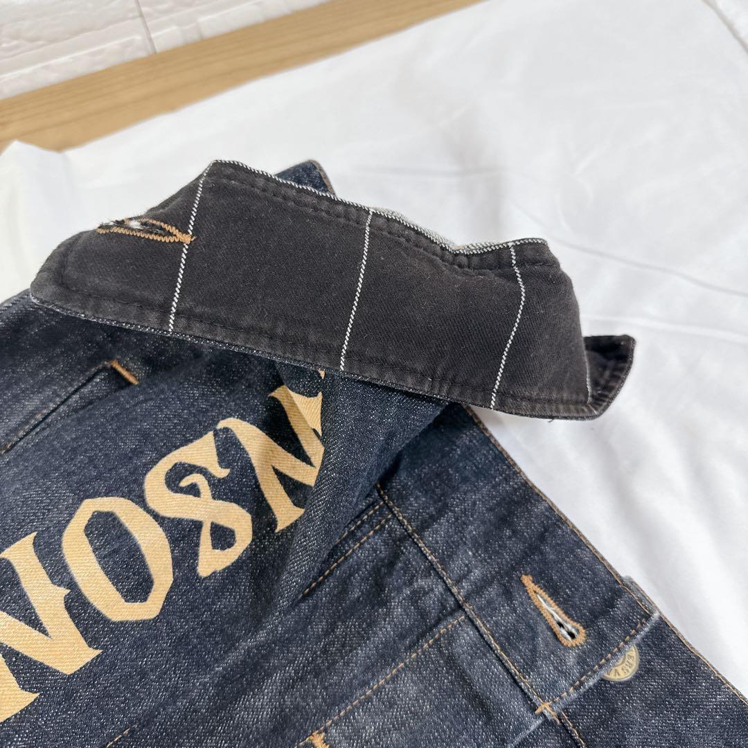 VANSON 刺繍 Gジャン デニム ジャケット バンソン