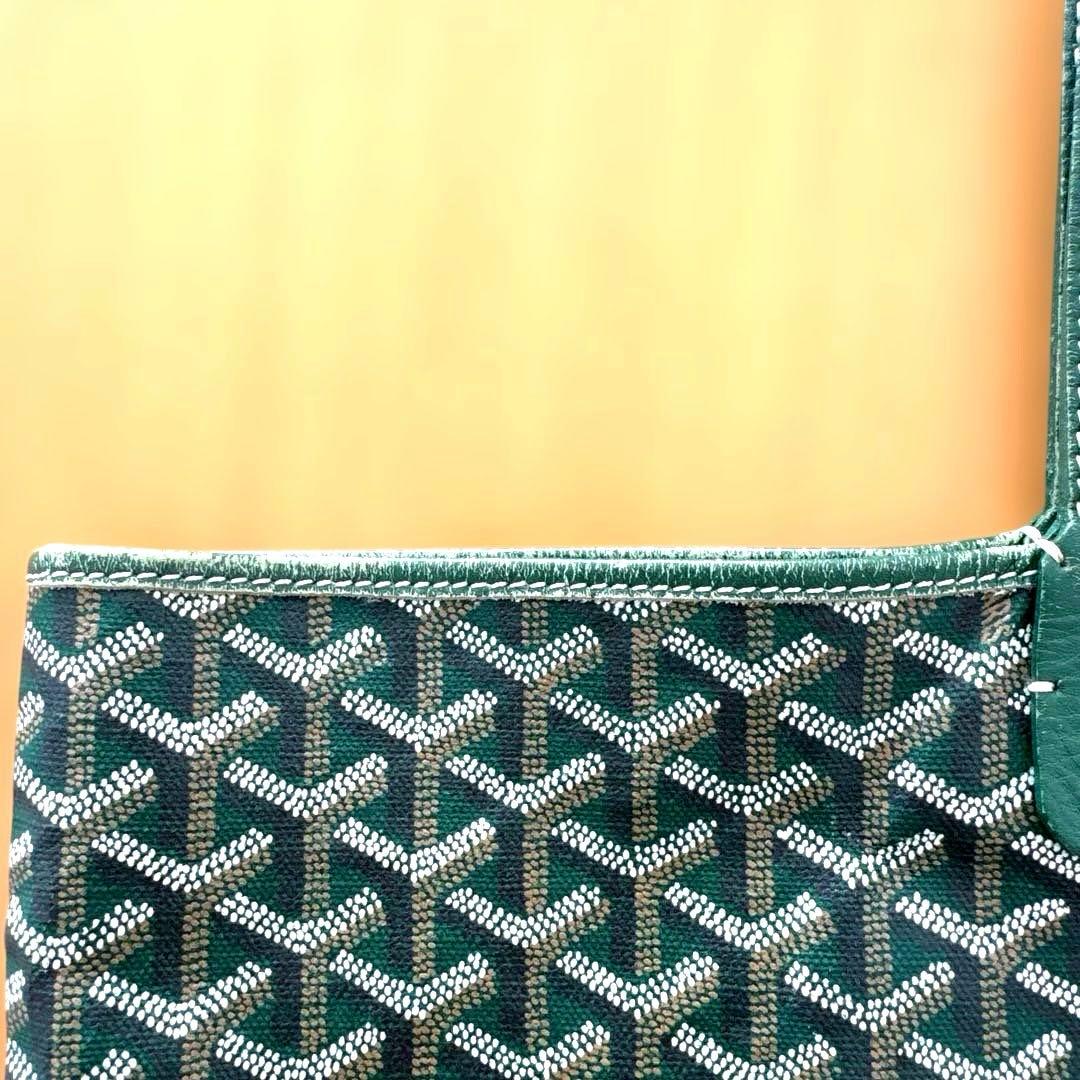 GOYARD ゴヤール サンルイPMトートバッグ グリーン