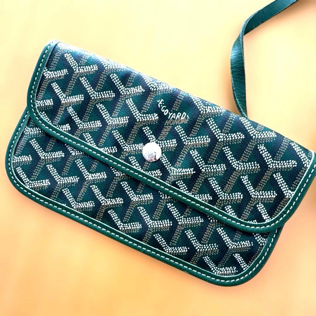 GOYARD ゴヤール サンルイPMトートバッグ グリーン