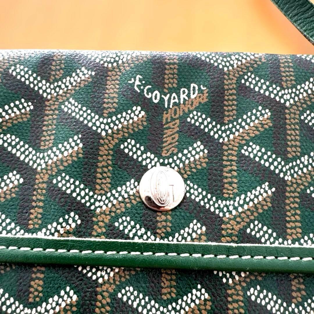 GOYARD ゴヤール サンルイPMトートバッグ グリーン