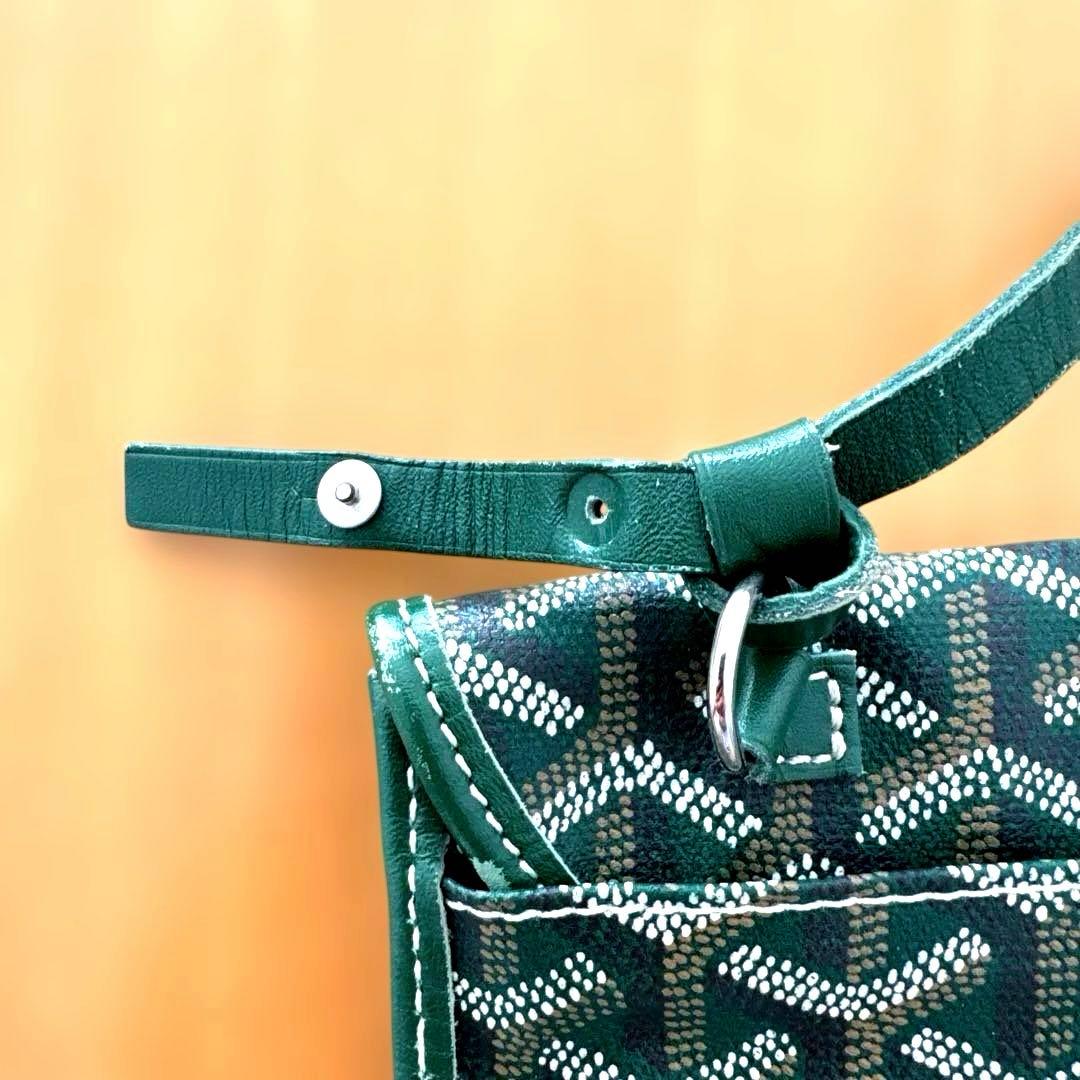 GOYARD ゴヤール サンルイPMトートバッグ グリーン