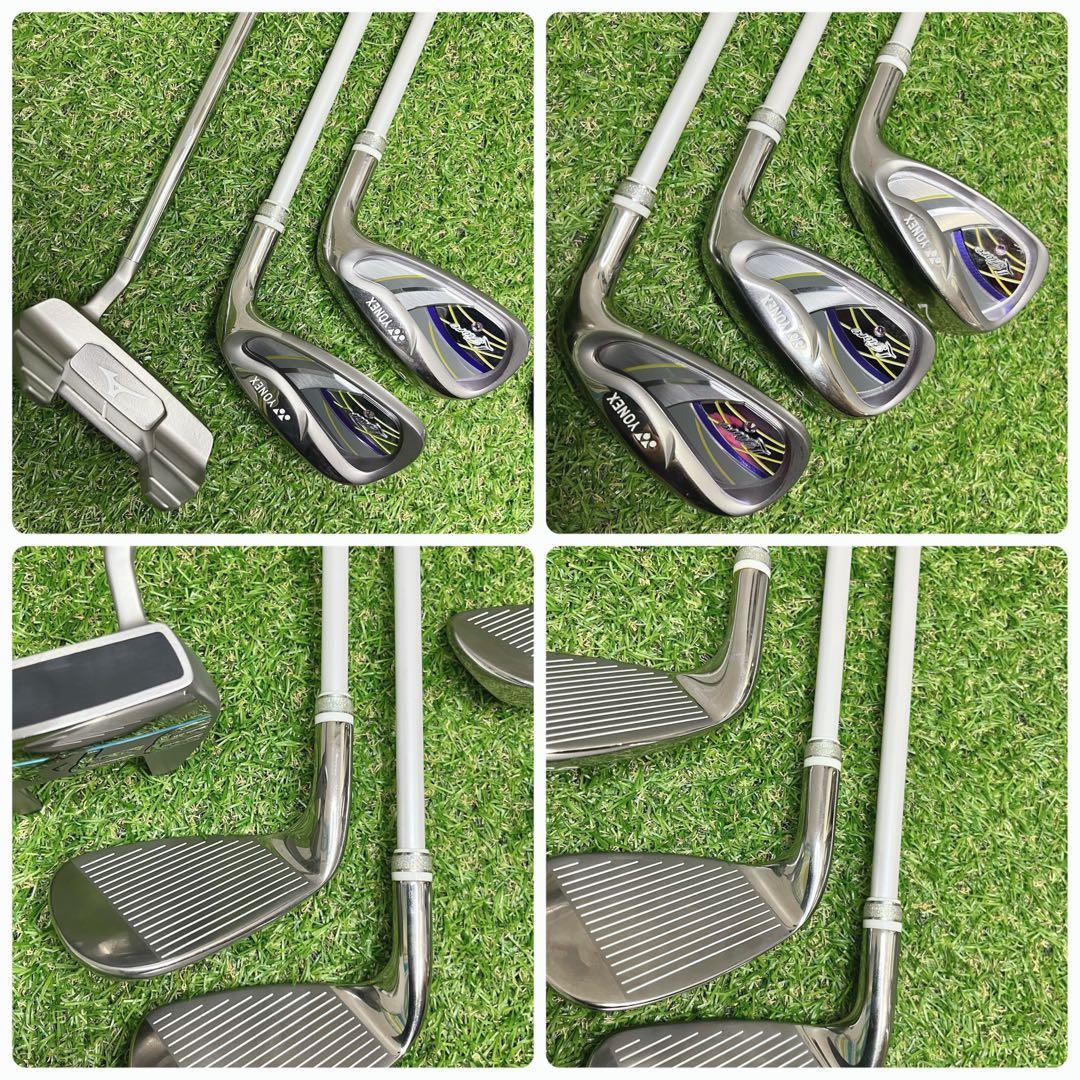 極美品 YONEX FIORE レディースゴルフクラブ9本セット 2020モデル