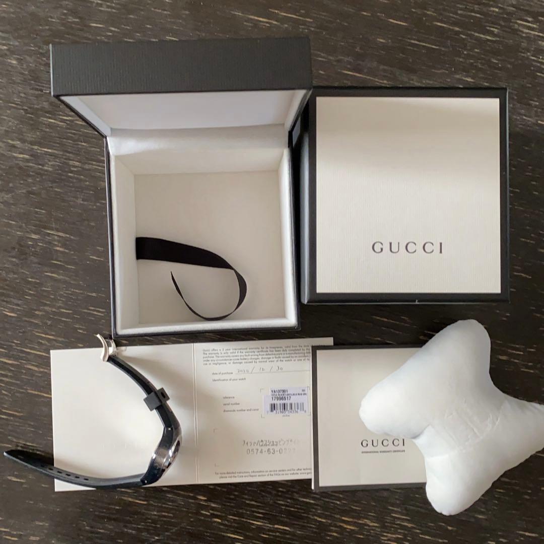 24時間以内発送　未使用品　GUCCI　SYNCシンク　腕時計　レディース　黒