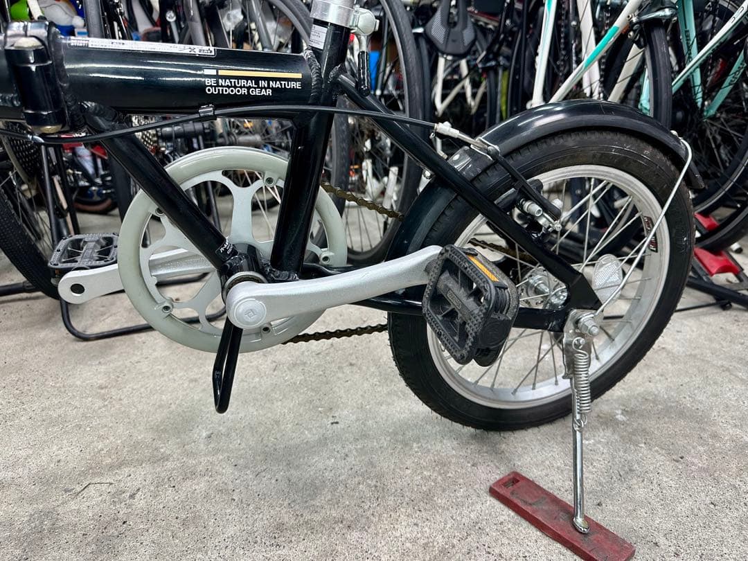 送料無料！キャプテンスタッグ アルル アルミ軽量折りたたみ自転車