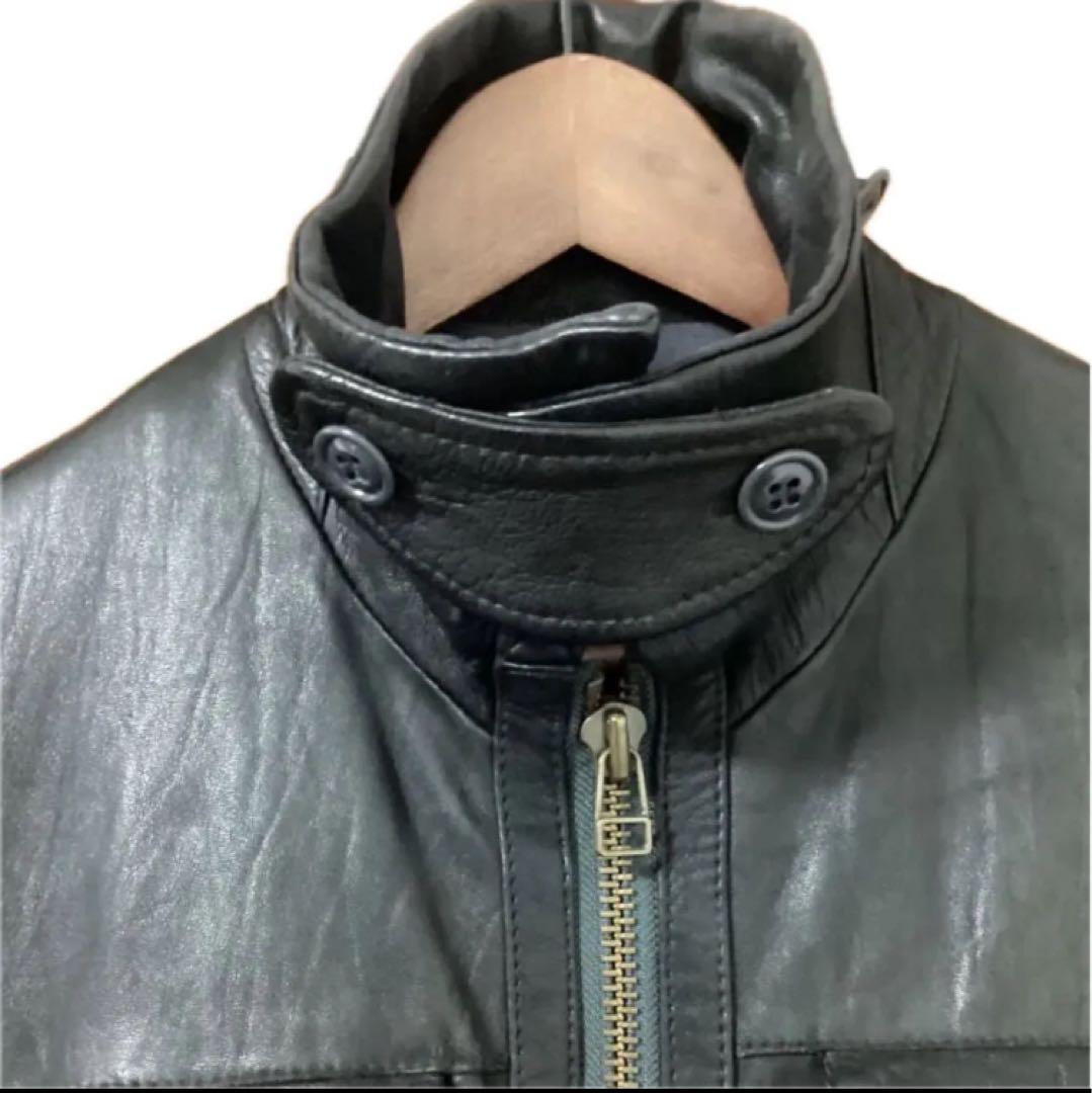 美品　ジョンブル　レザージャケット M ラムレザー