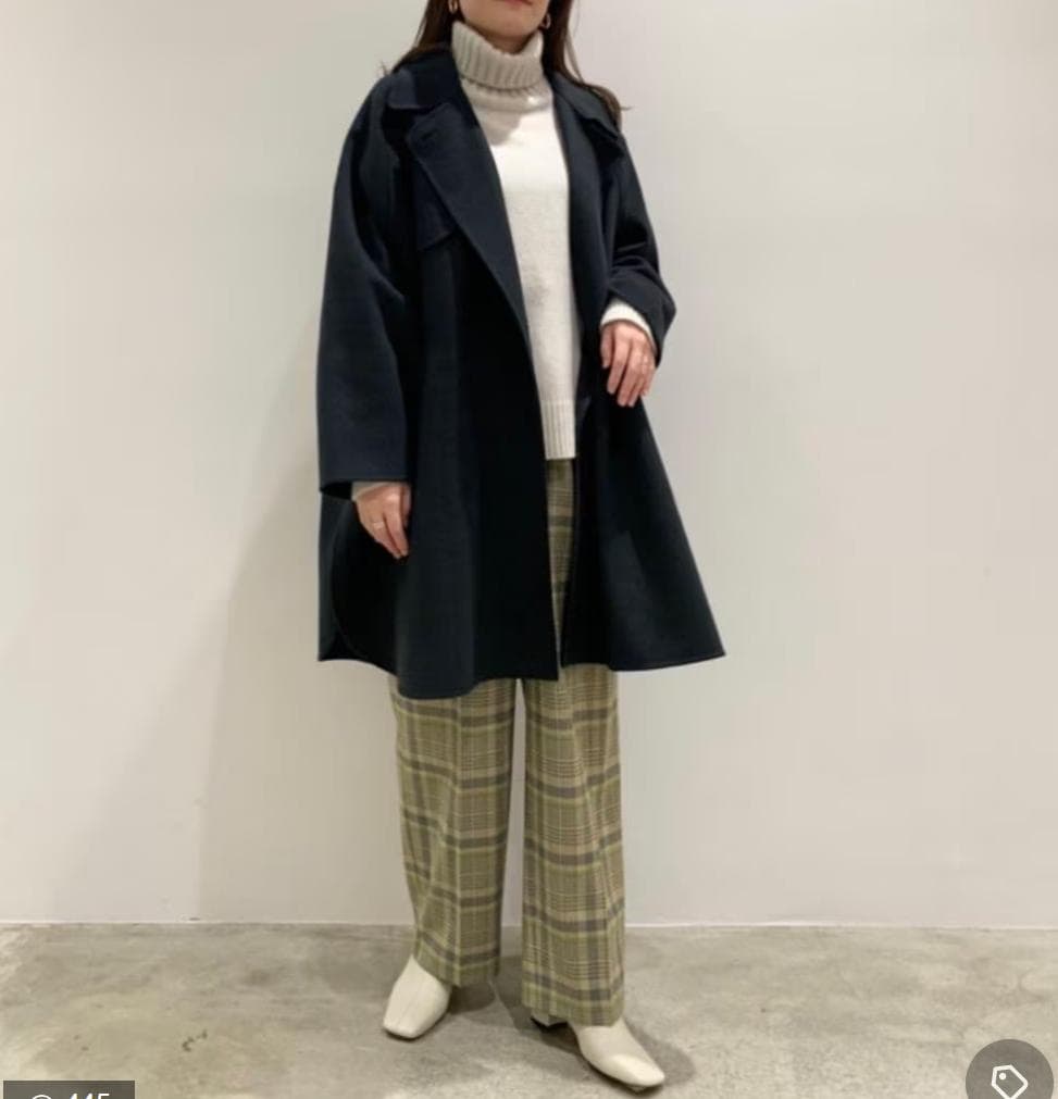 Beauty & Youth リバー ポンチョ コート Dark Green M