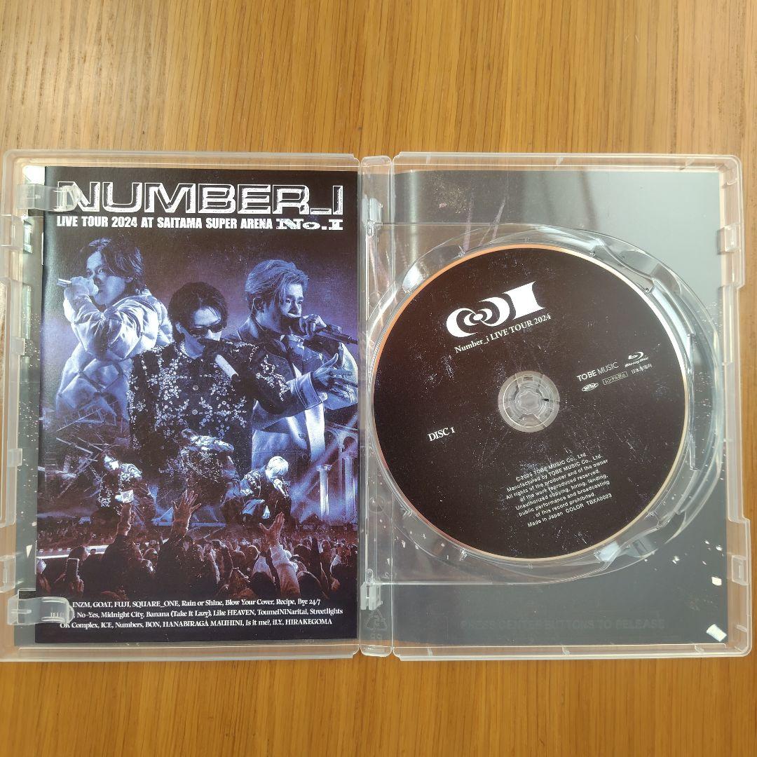 ナンバーアイ DVD Nmber_i LIVE TOUR 2024 通常版