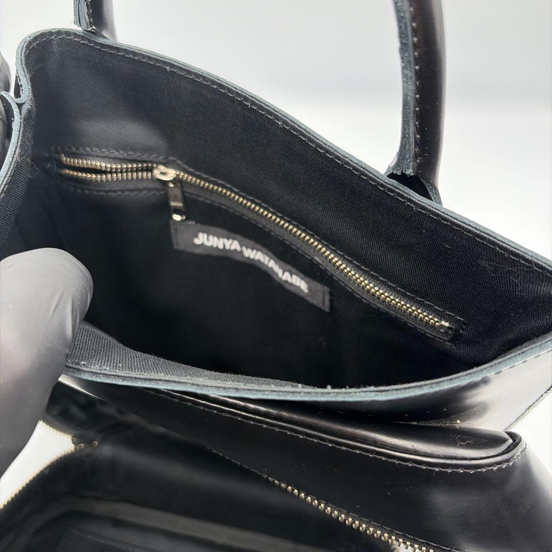 ジュンヤワタナベ コムデギャルソン レザー バッグ 黒 ブラック アーカイブ