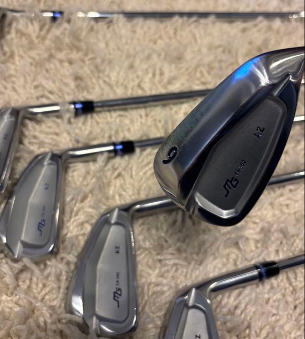 miura アイアンセット スチールシャフト Sフレックス 6本