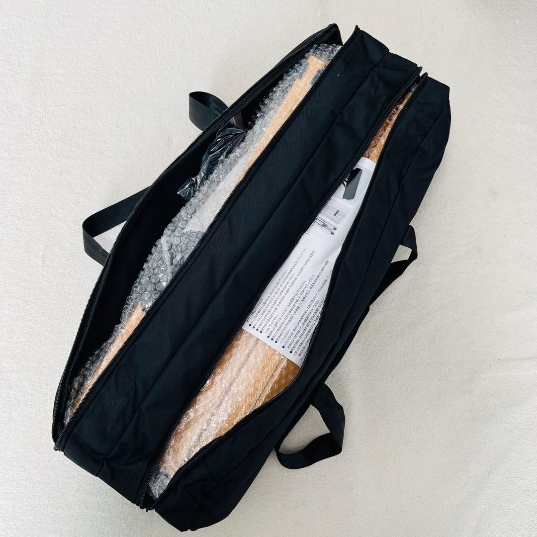 新品 WIZ'A ウィザ 木製ロールテーブル 天然木 収納バッグ有り アウトドア