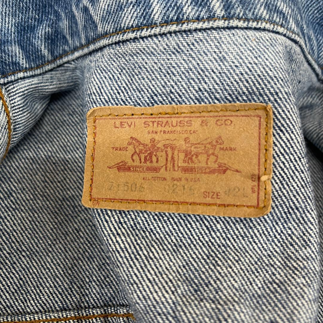 USA製 リーバイス 70506-0216 Ｇジャン /42-L)