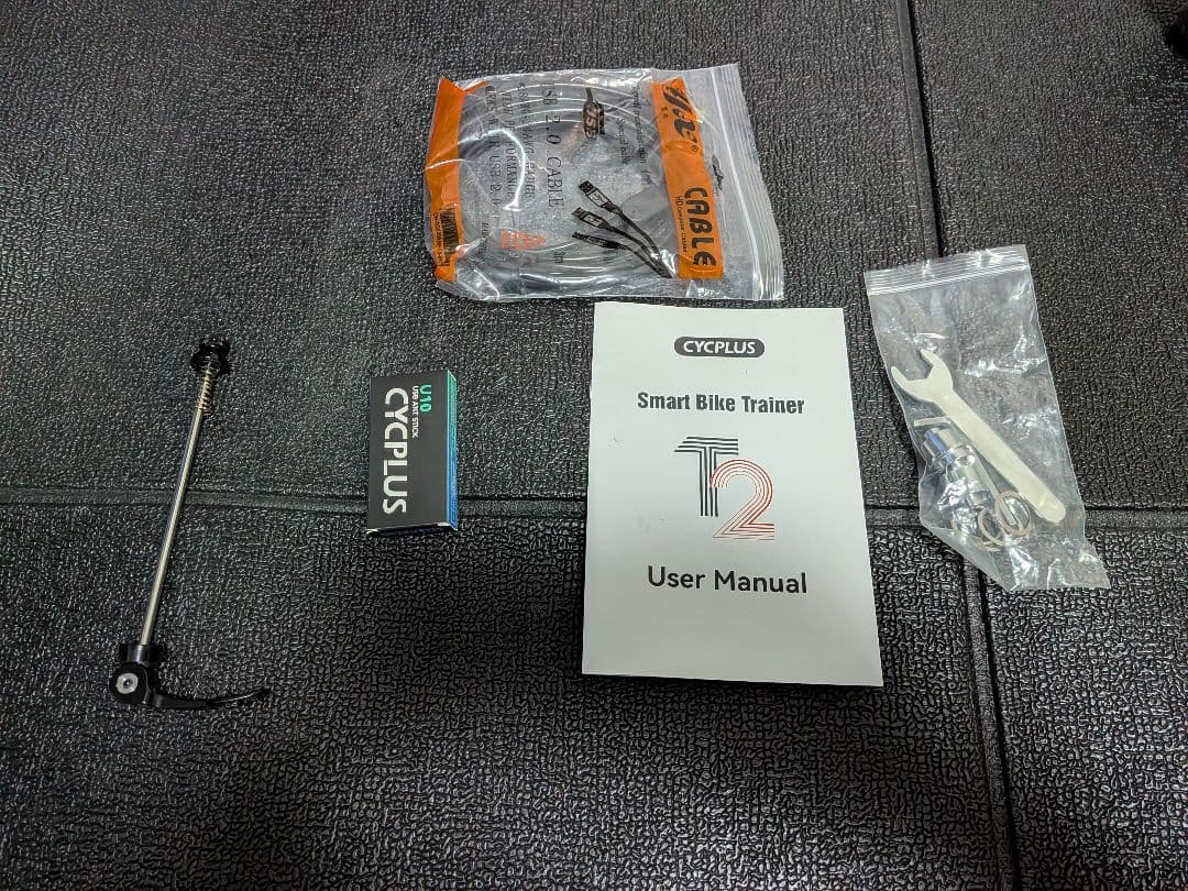 CYCPLUS T2 スマートバイクトレーナー　ROCKBROS汗ガード付き