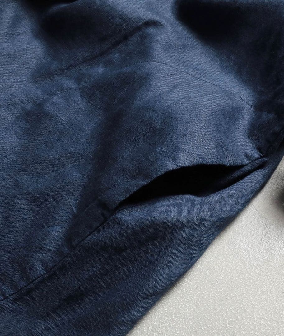 ソウルベリー リネン 長袖ワンピース コーデ部屋でいちばん使った、あの羽織り。